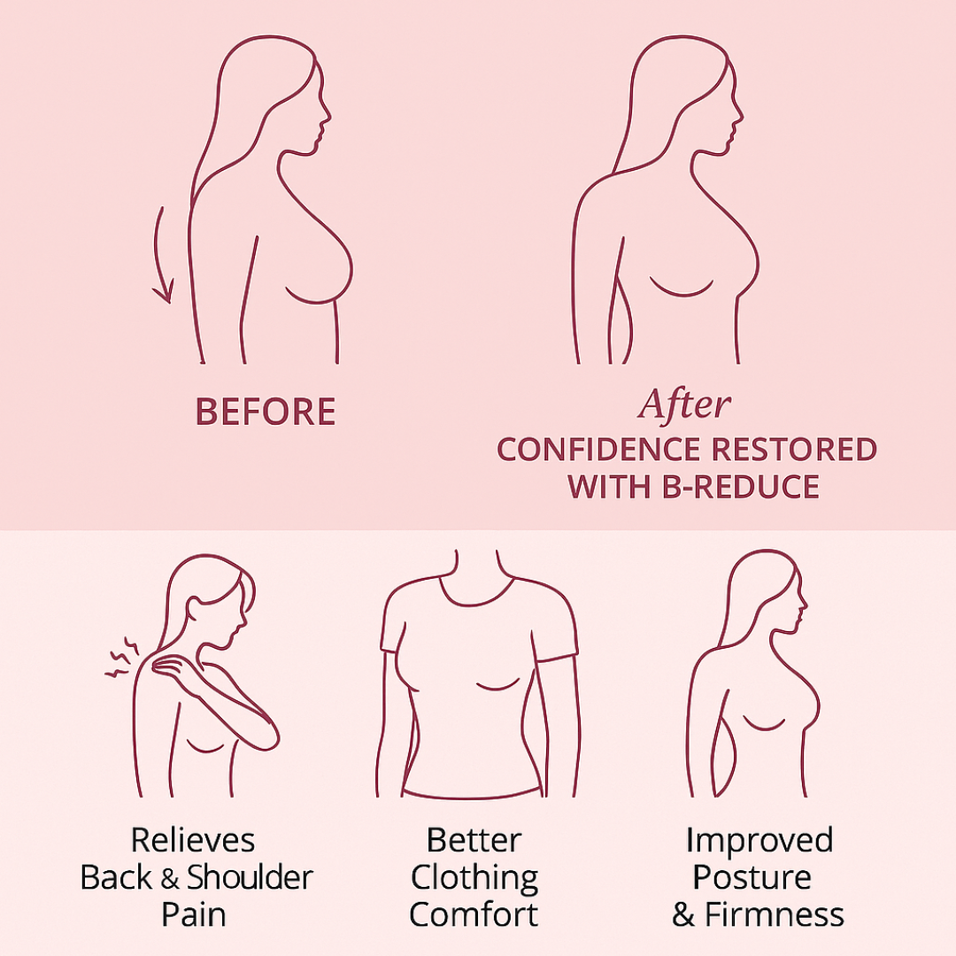 Breast Size Reduction & Firming Cream | 100% Natural