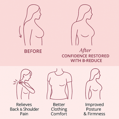 B - Reduce | 100% Natural | Bust Size Reduction Cream 200 Gms
