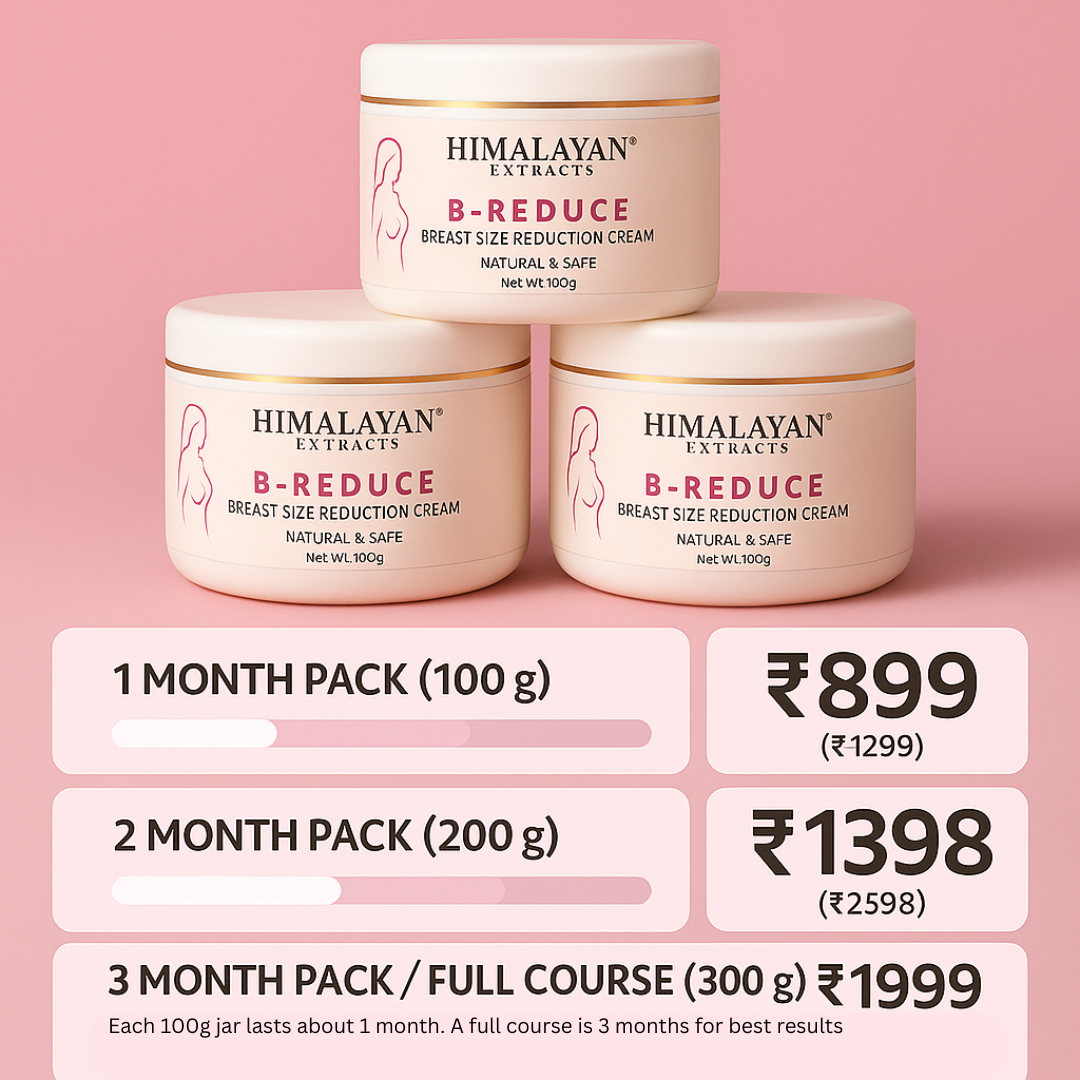 Breast Size Reduction & Firming Cream | 100% Natural